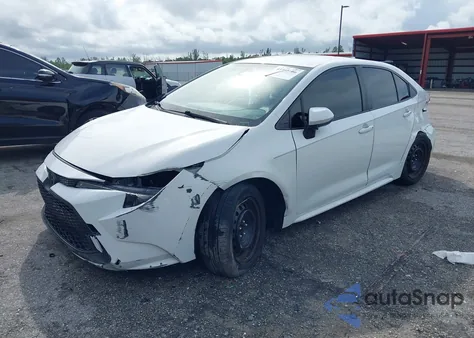 2021 Toyota Corolla Le z USA, uszkodzony, nr VIN JTDEPMAE3MJ117705